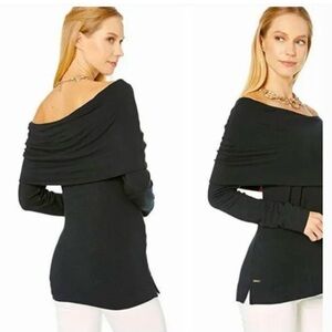Lilly Pulitzer Belinda‎ Pullover Onyx Black Size Medium